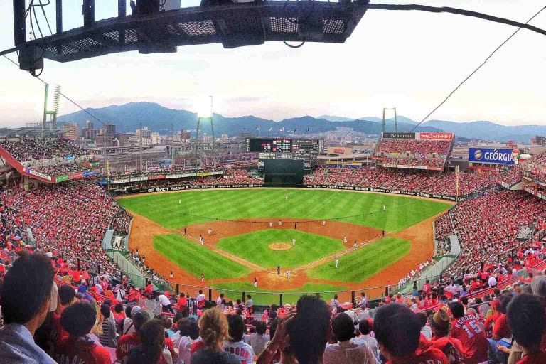 Japan baseball game