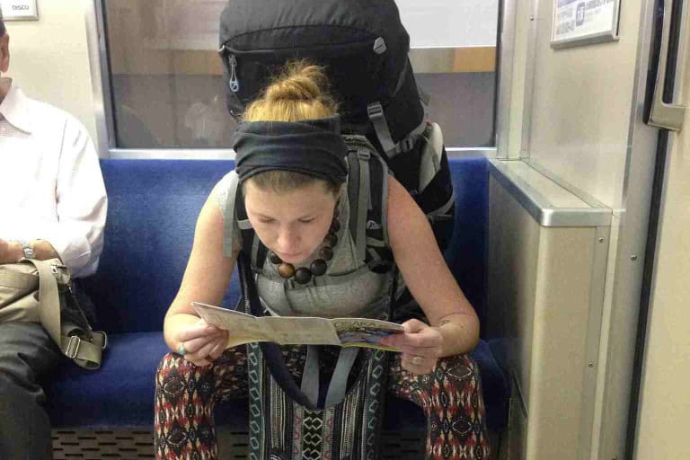 First time female traveller
