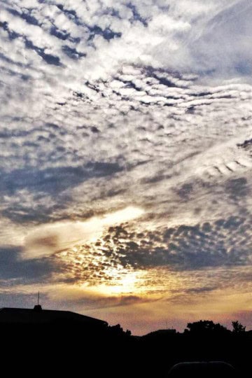 Sunset & clouds