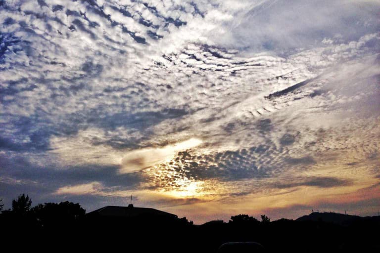 Sunset & clouds