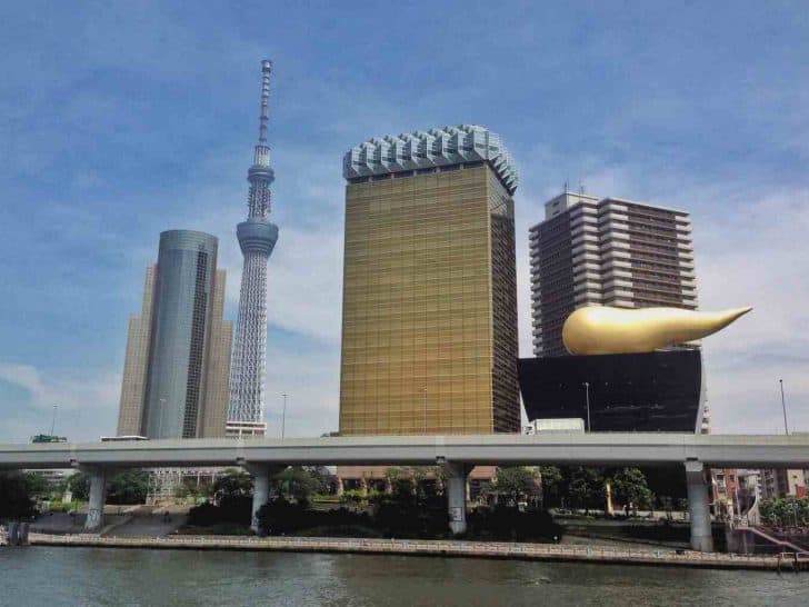 Tokyo skyline buildings