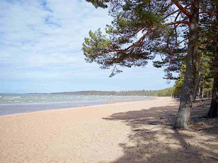 Lidköping Beach Sweden