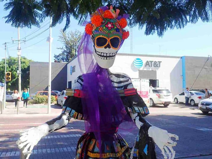 Mexican papermache Catrina