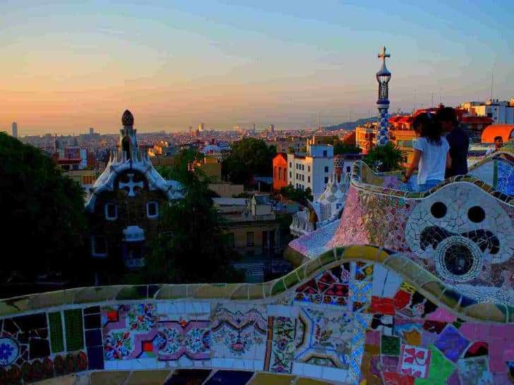 Barcelona from above banner