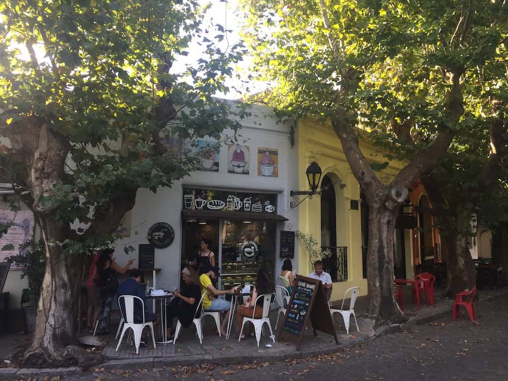 cafe in Montevideo Uruguay