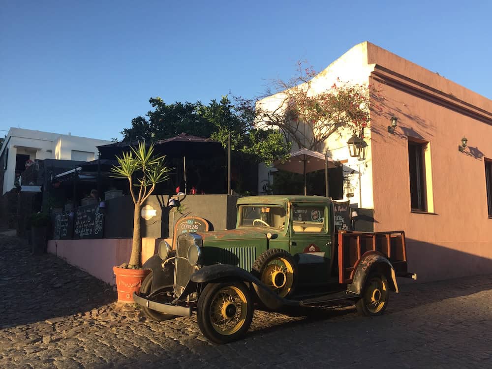 old car in Colonia Uruguay