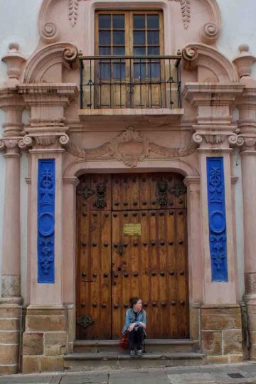 Old Wooden Door Sucre