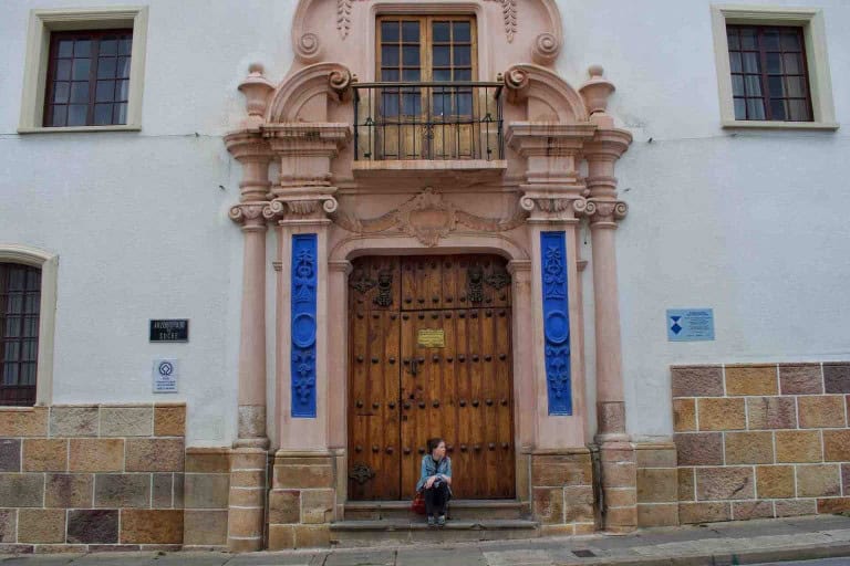 Old Wooden Door Sucre