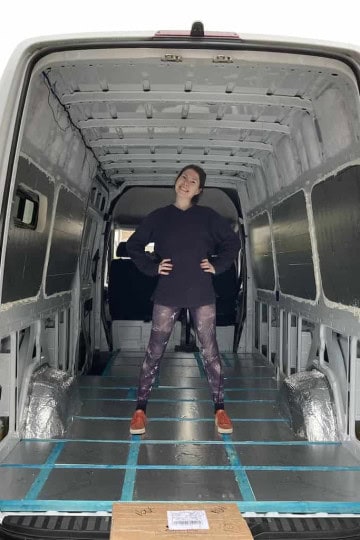 Insulating A Van Conversion Feature