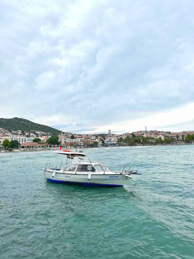 Boat in harbour