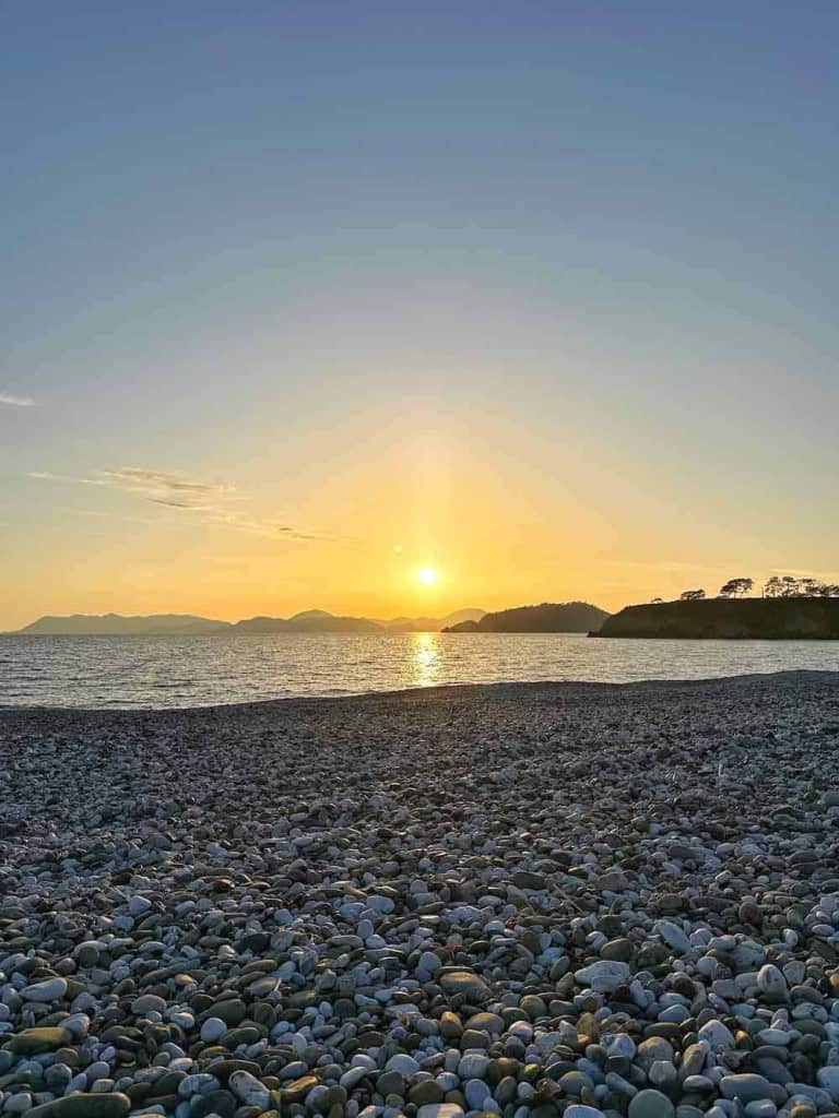 Sunset Datca Beach