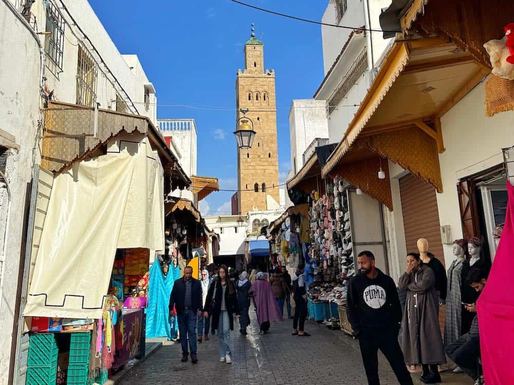 Rabat Medina Mosque View