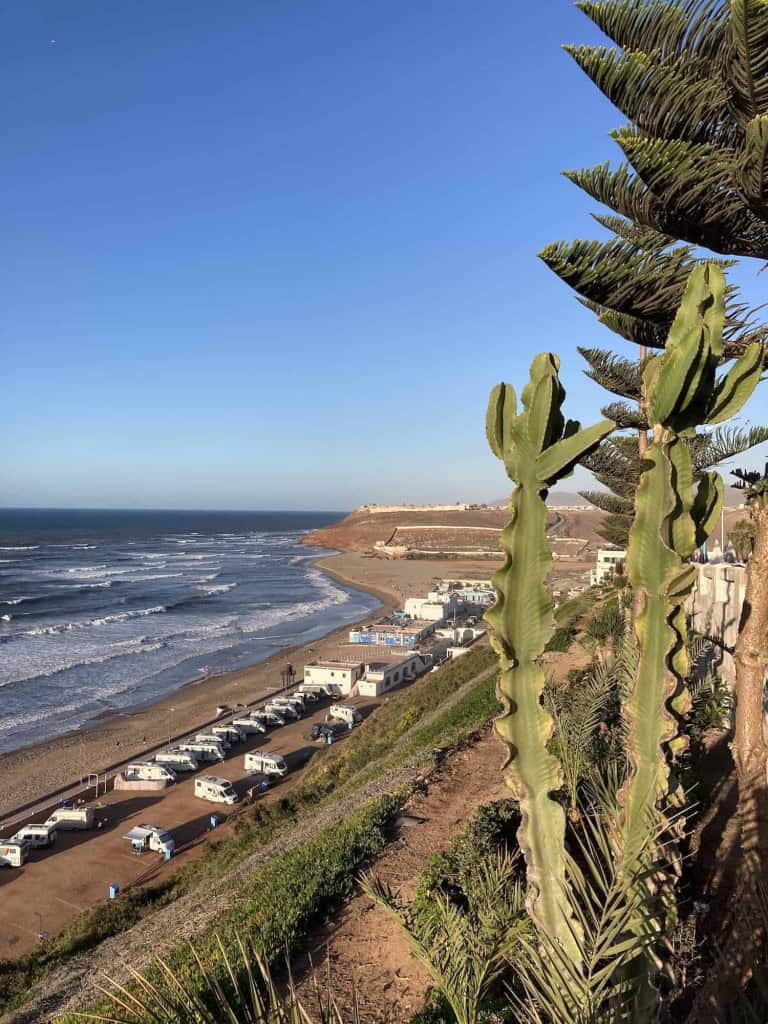 Campsite in Sidi Ifni