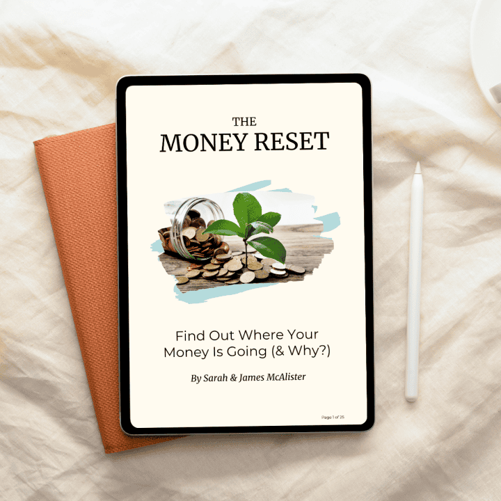 The Money Reset ebook mockup image